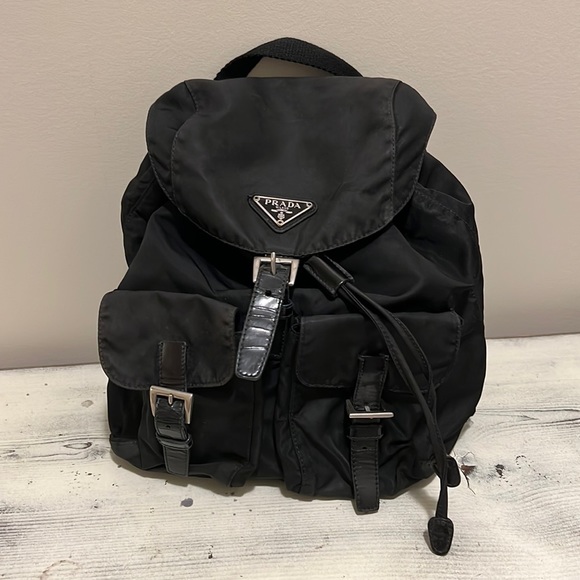 Prada Handbags - Vintage Prada Backpack